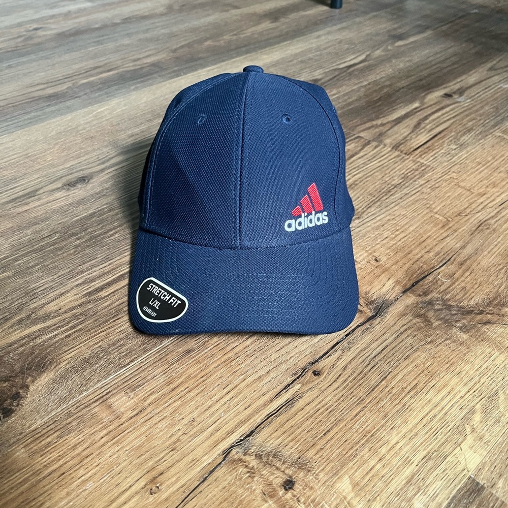 Adidas stretch cap.